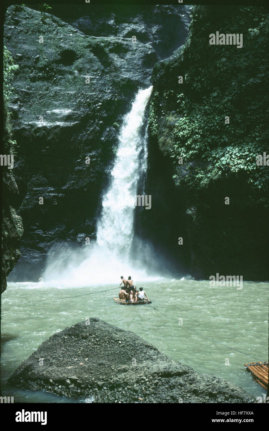 Pagsanjan Falls; near Manila, Luzon Island, Philippines. Stock Photo