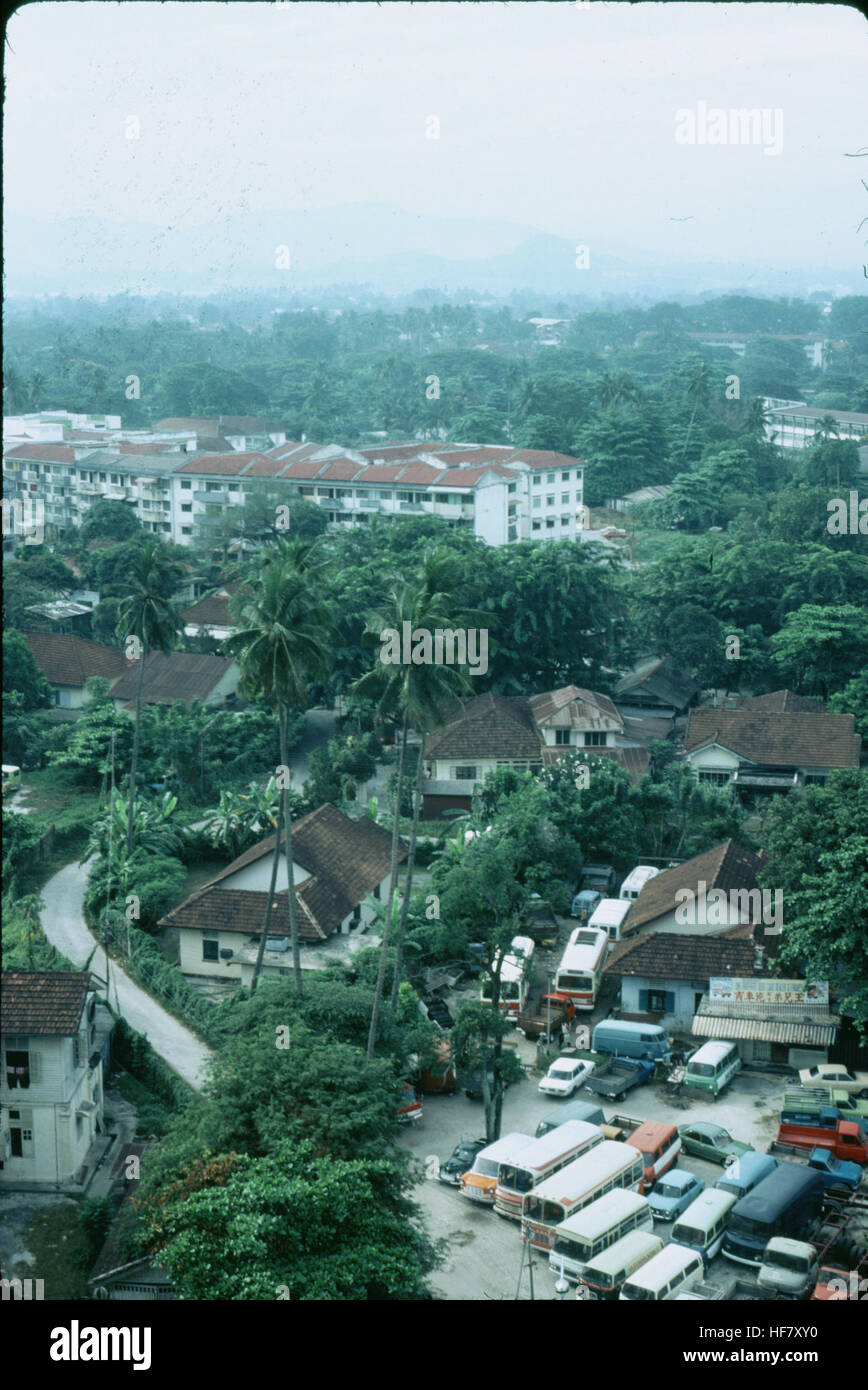 View upon part of the city; Kuala Lumpur, Malaysia. Stock Photo