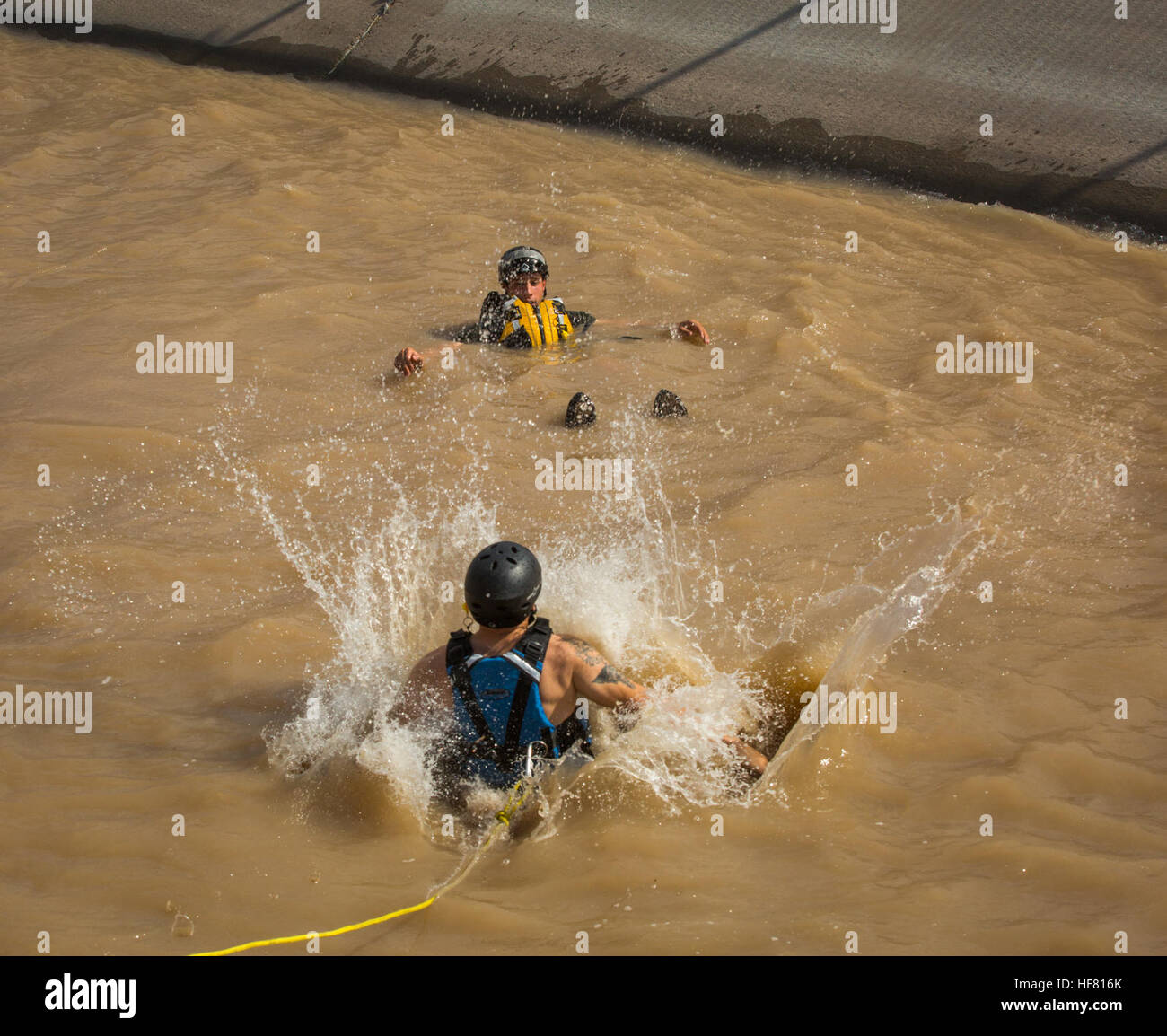 CBP Border Patrol BORSTAR members practice swift water rescue exercises ...