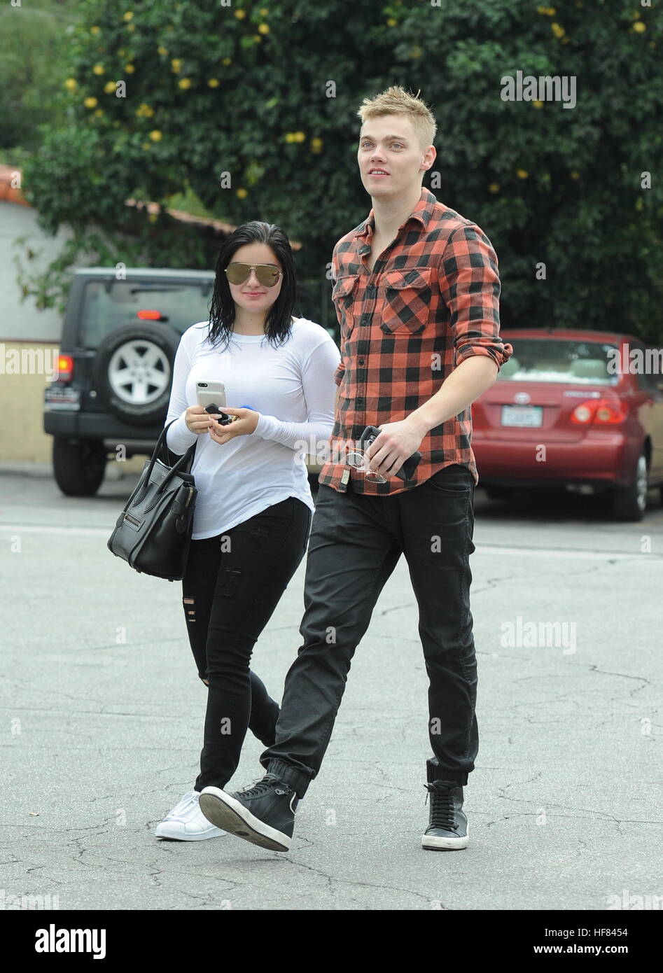 Ariel Winter out with boyfriend Levi Meaden Featuring: Ariel Winter