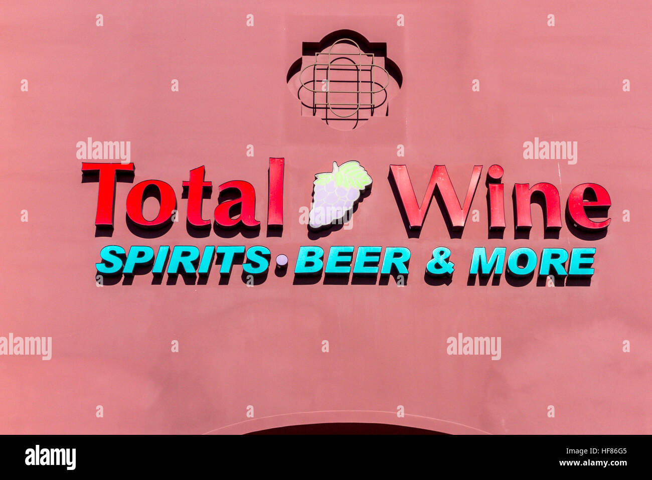 A Total Wine And More store in Rancho Cucamonga California Stock Photo