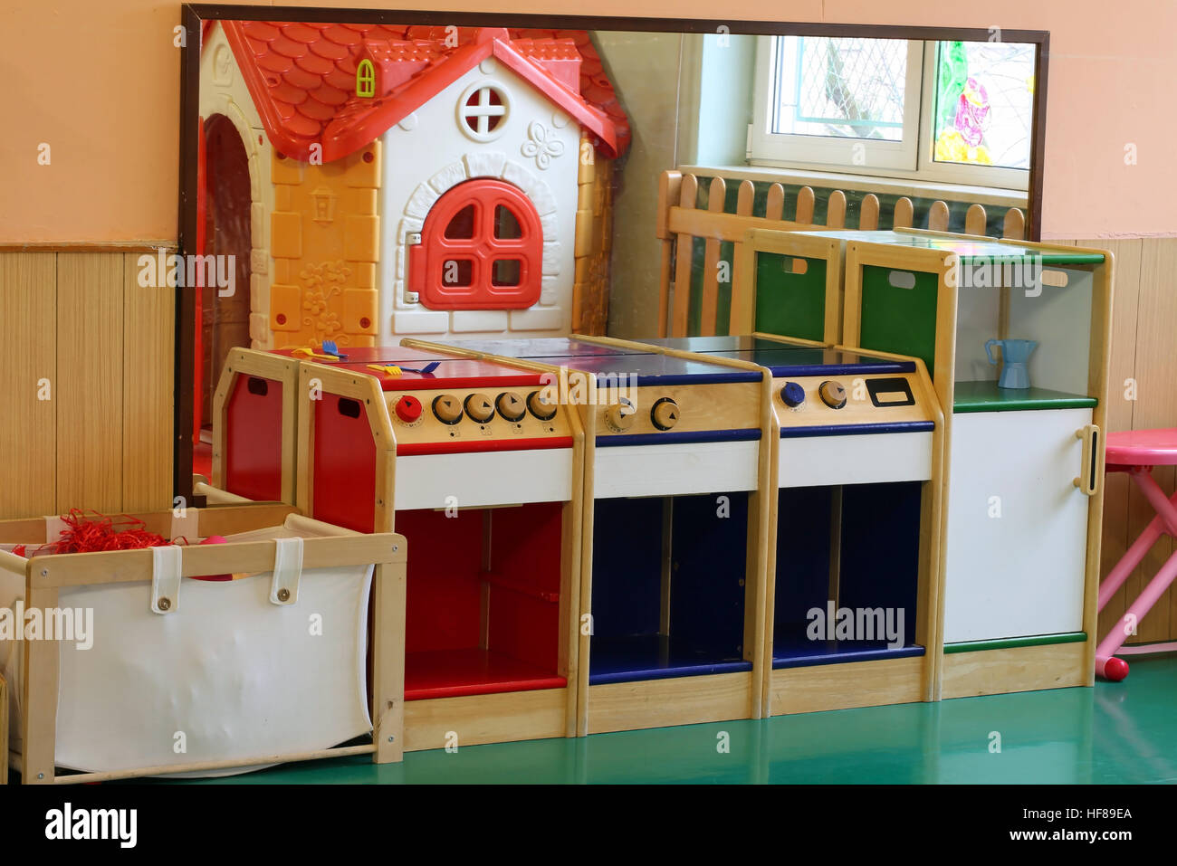 classroom play kitchen