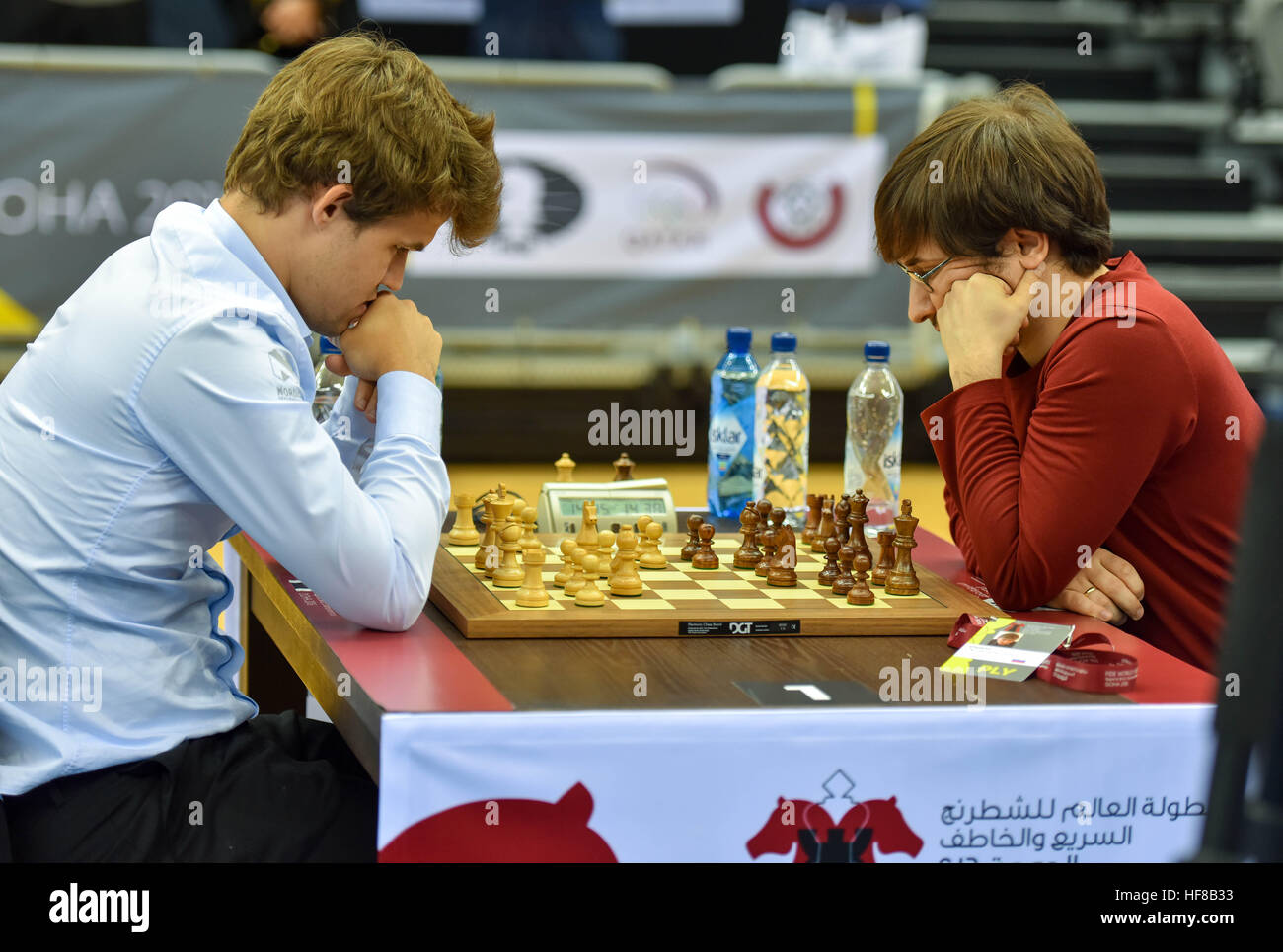 Magnus carlsen anand hi-res stock photography and images - Alamy