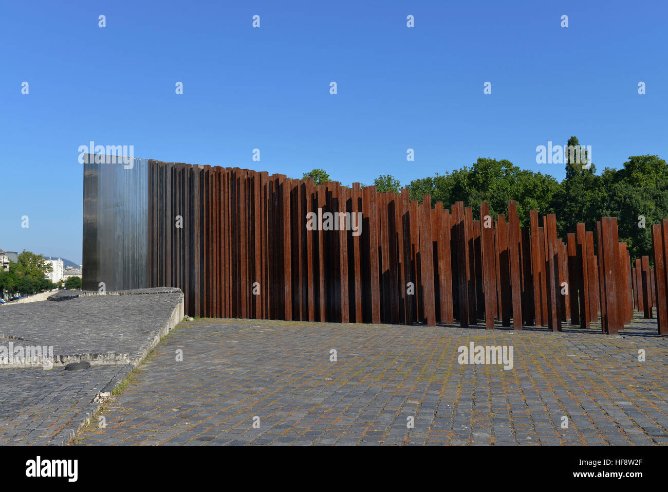 Denkmal Volksaufstand 1956, Oetvenhatosok tere, Budapest, Ungarn, Monument national uprising in 1956, Hungary Stock Photo