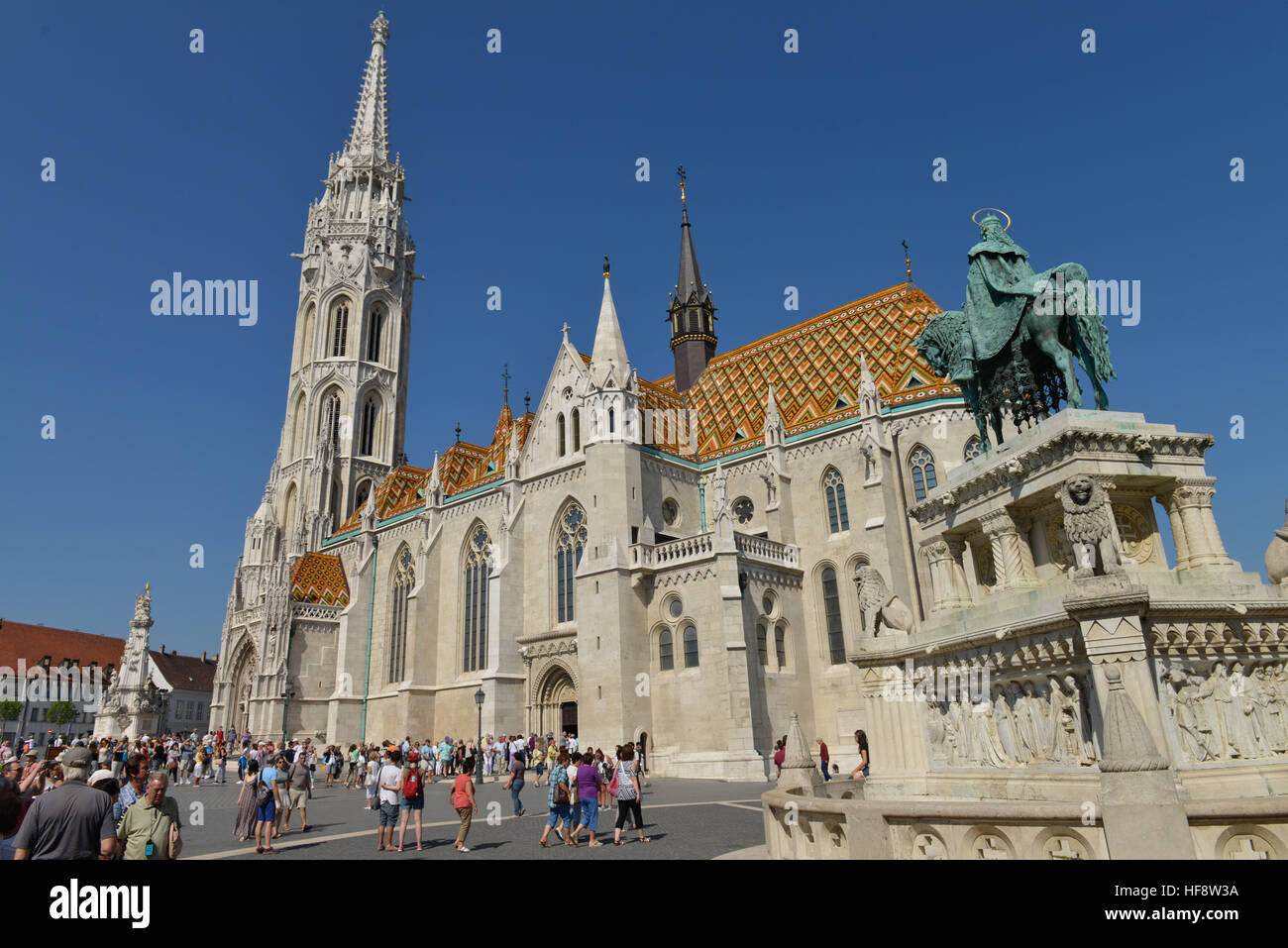 Matthiaskirche, Burgberg, Budapest, Ungarn, Matthias's church, castle mountain, Hungary Stock Photo