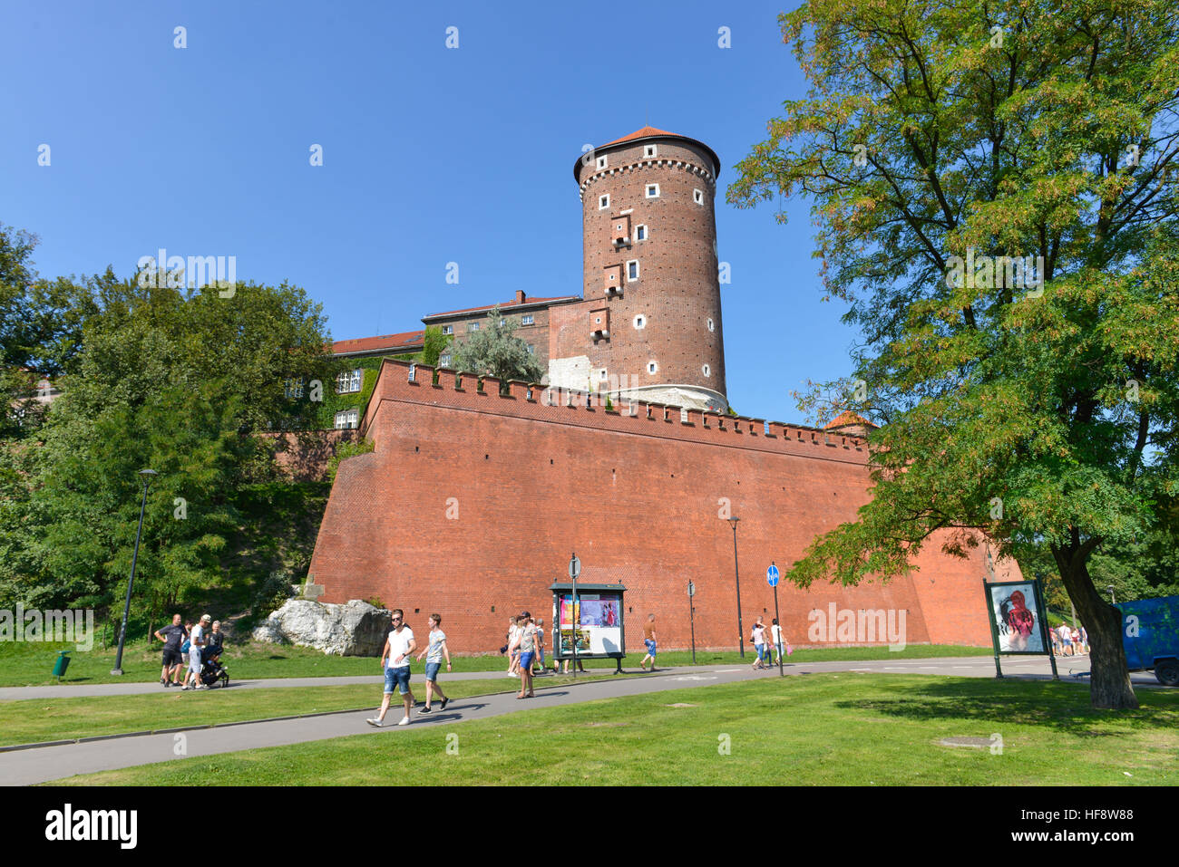 Wawelberg, Krakau, Polen, Mountain Wawel, Cracow, Pole Stock Photo