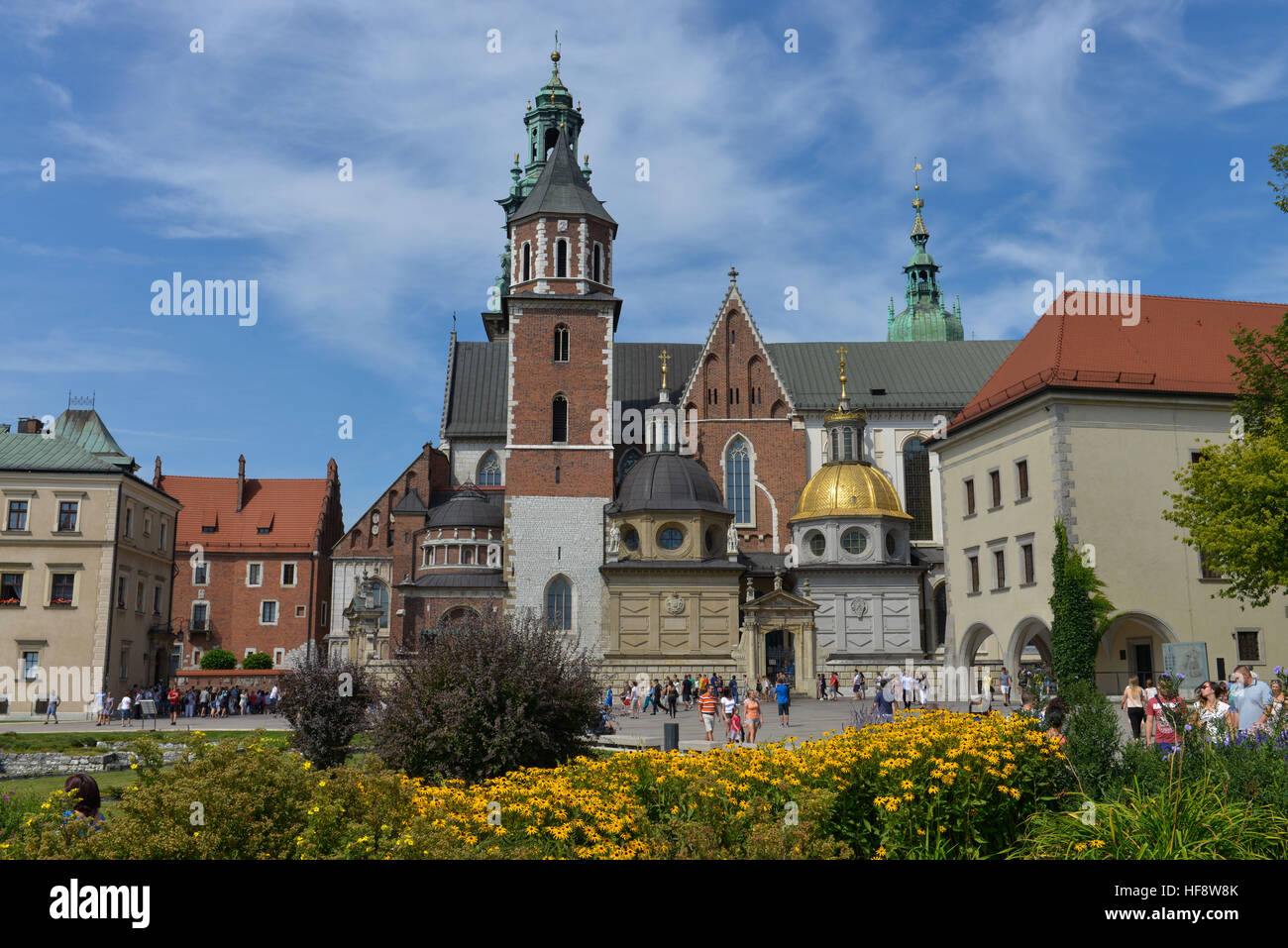 Wawel-Kathedrale, Wawel, Krakau, Polen, Wawel cathedral, Cracow, Poland Stock Photo