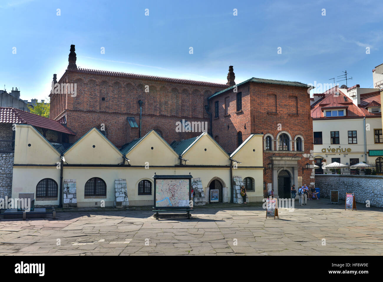 Alte Synagoge, Szeroka, Krakau, Polen, Old synagogue, Cracow, Poland Stock Photo