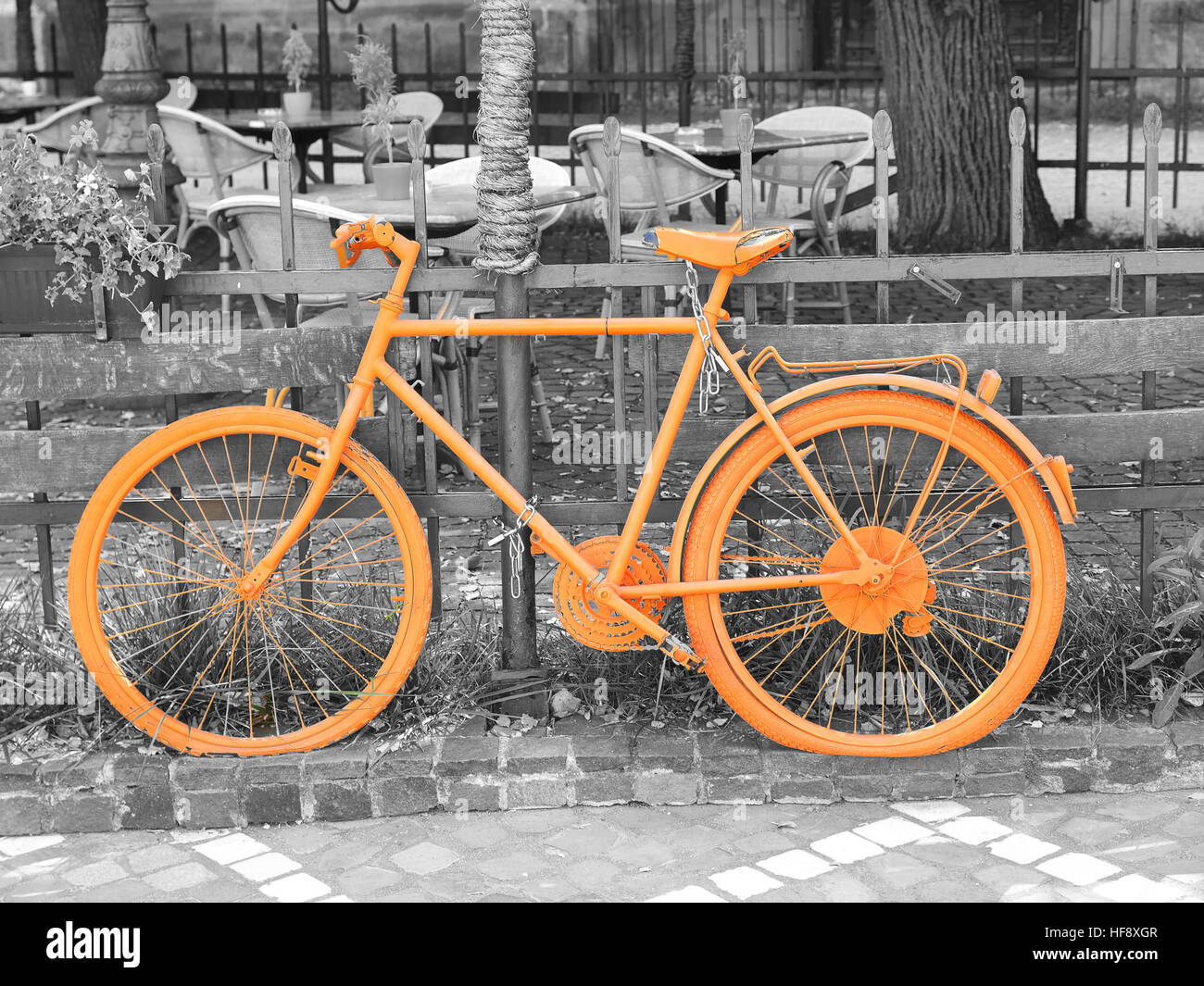Orange bike cheap shop