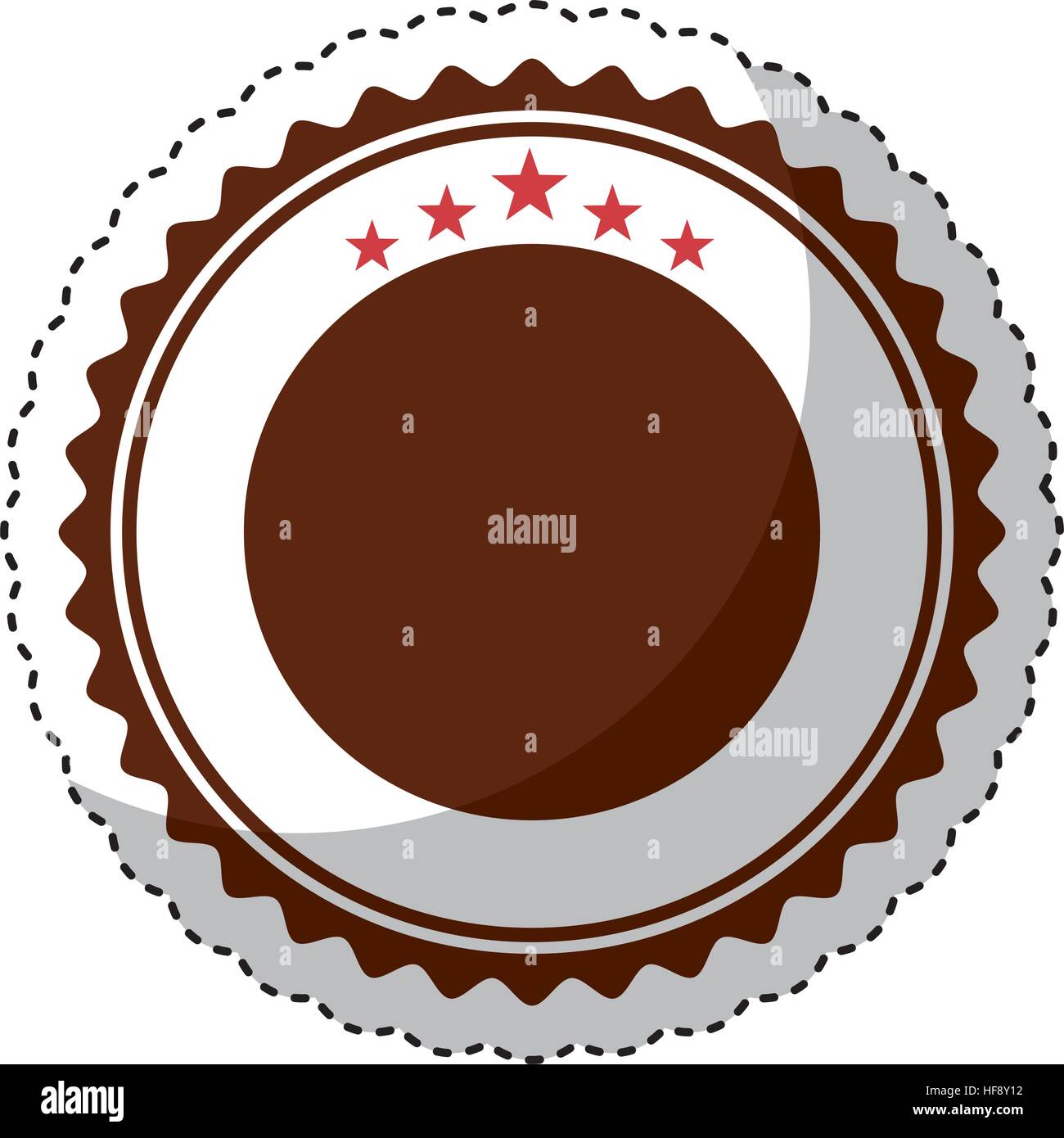 elegant circular frame icon vector illustration design Stock Vector ...