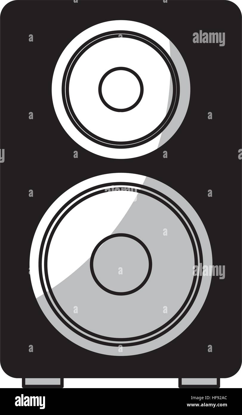 speaker audio device icon vector illustration design Stock Vector Image ...