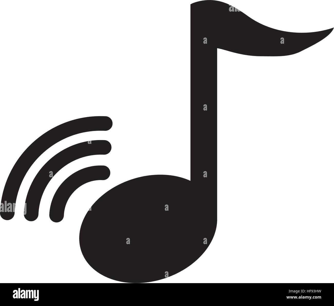 Music note symbol Stock Vector Image & Art Alamy