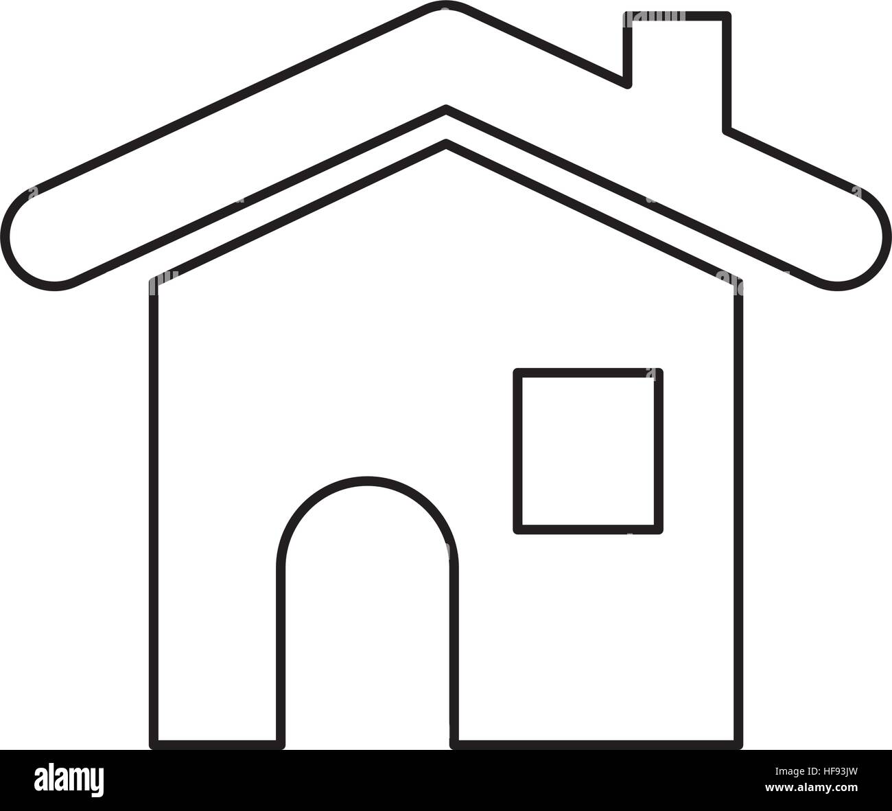 House estate symbol Stock Vector Image & Art - Alamy