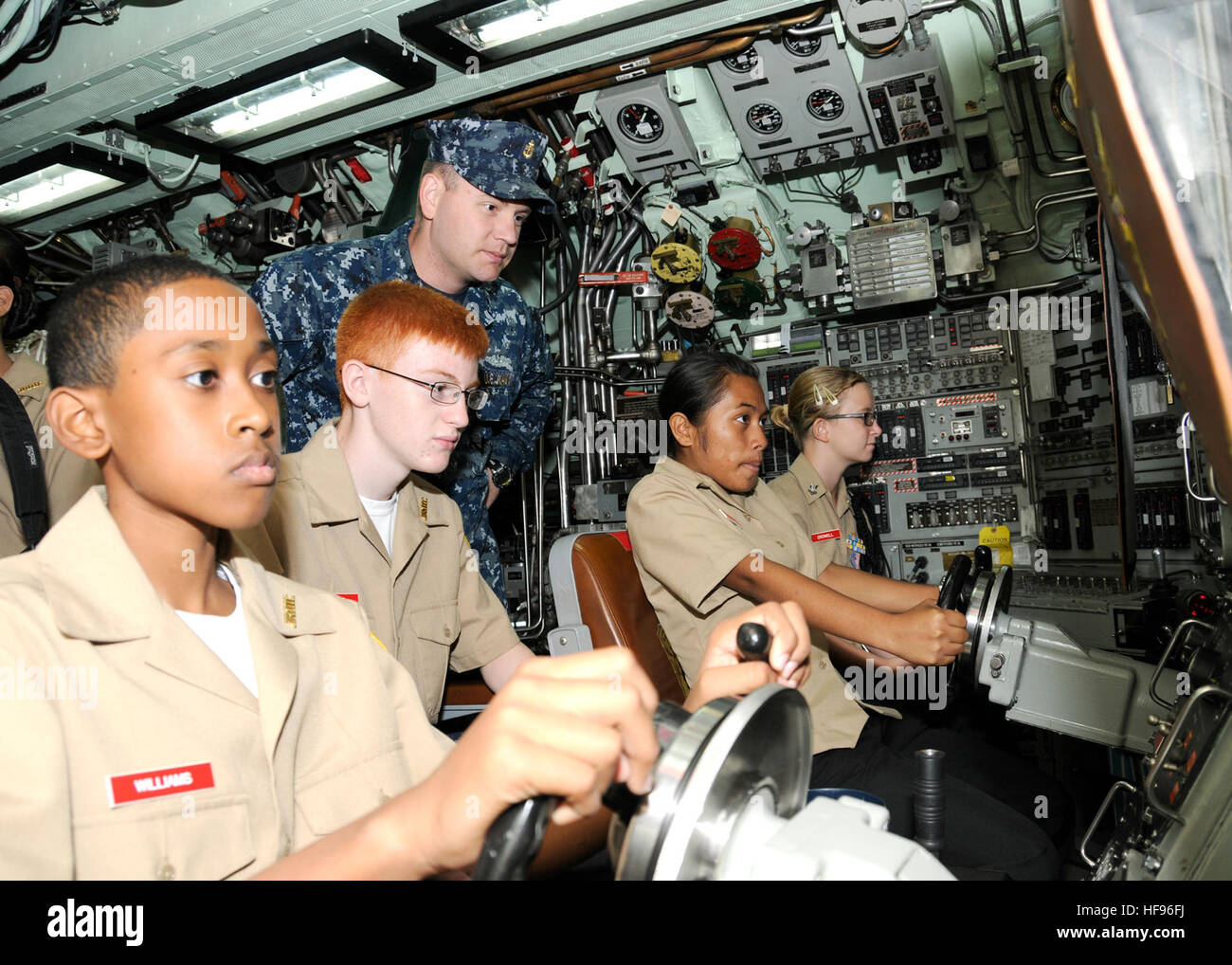 Chief Electronics Technician Terry Butts explains basic submarine