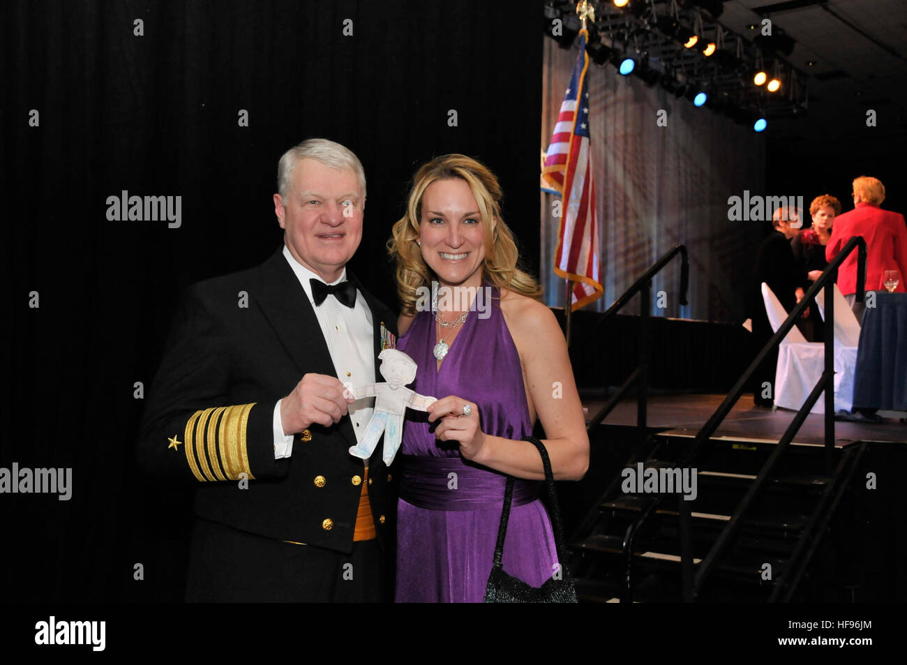 U.S. Navy Adm. Gary Roughead, left, Chief of Naval Operations, poses