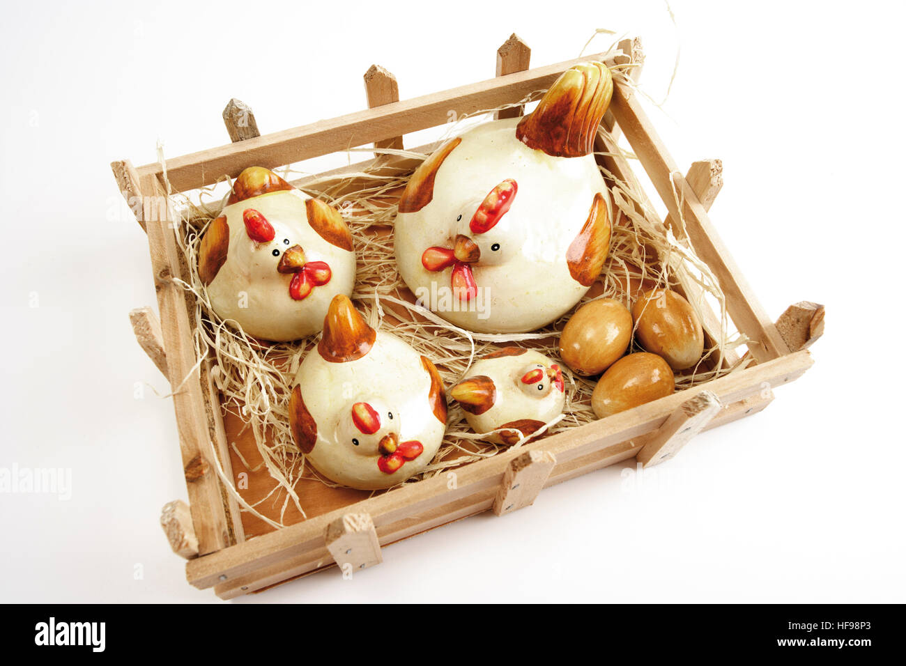 Small chicken pen Stock Photo Alamy