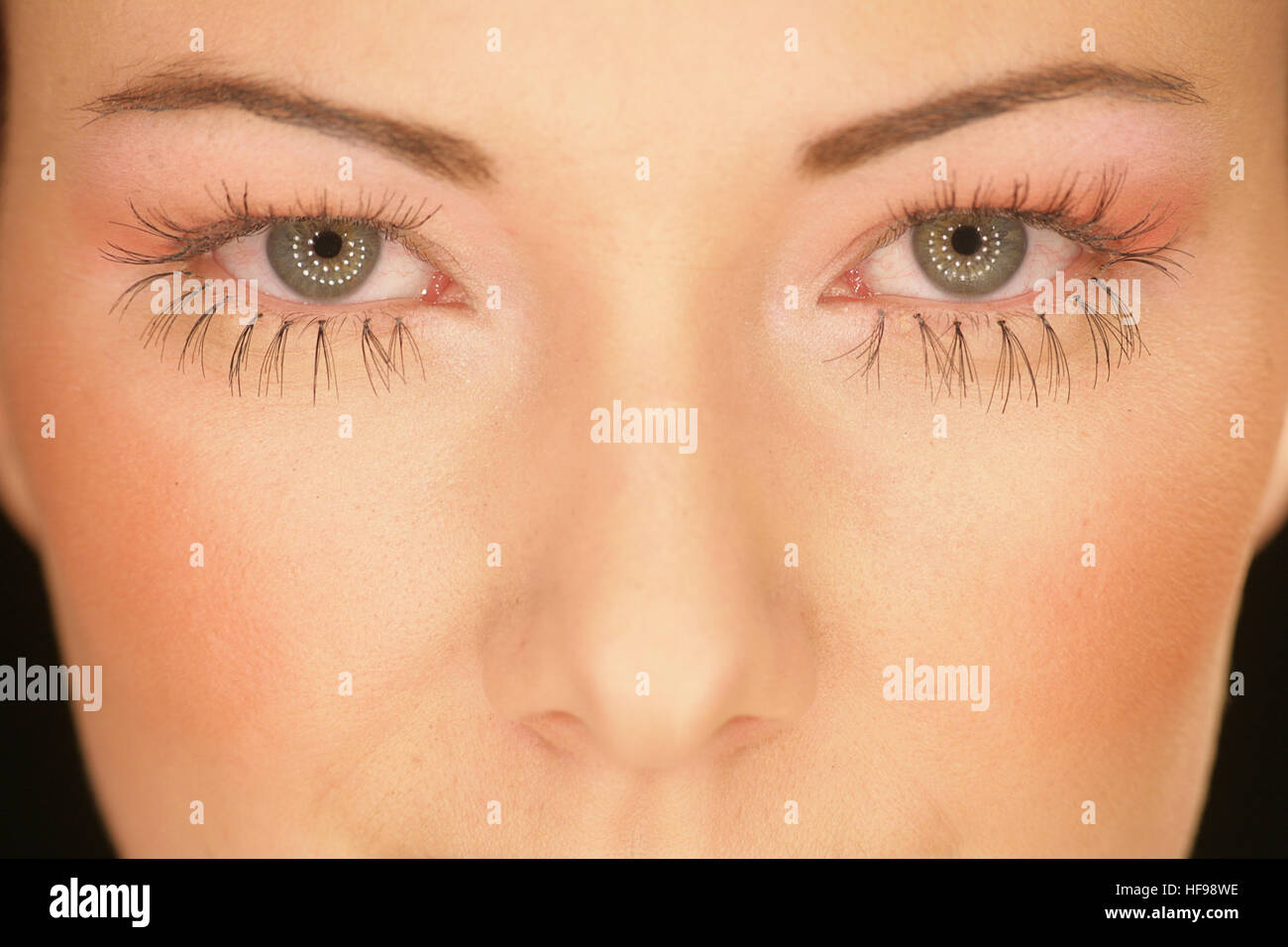 Intense look Stock Photo - Alamy