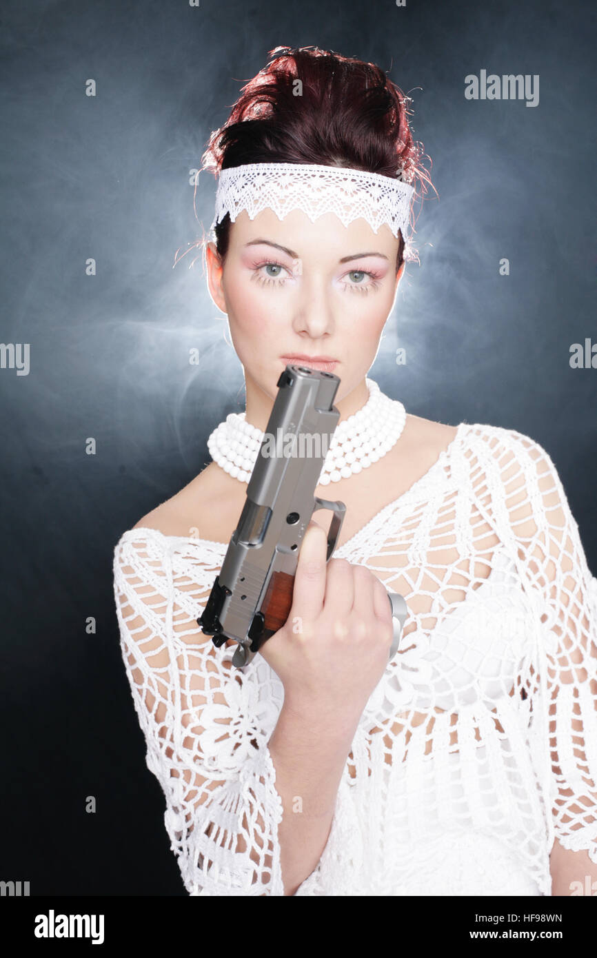 Gun moll hires stock photography and images Alamy