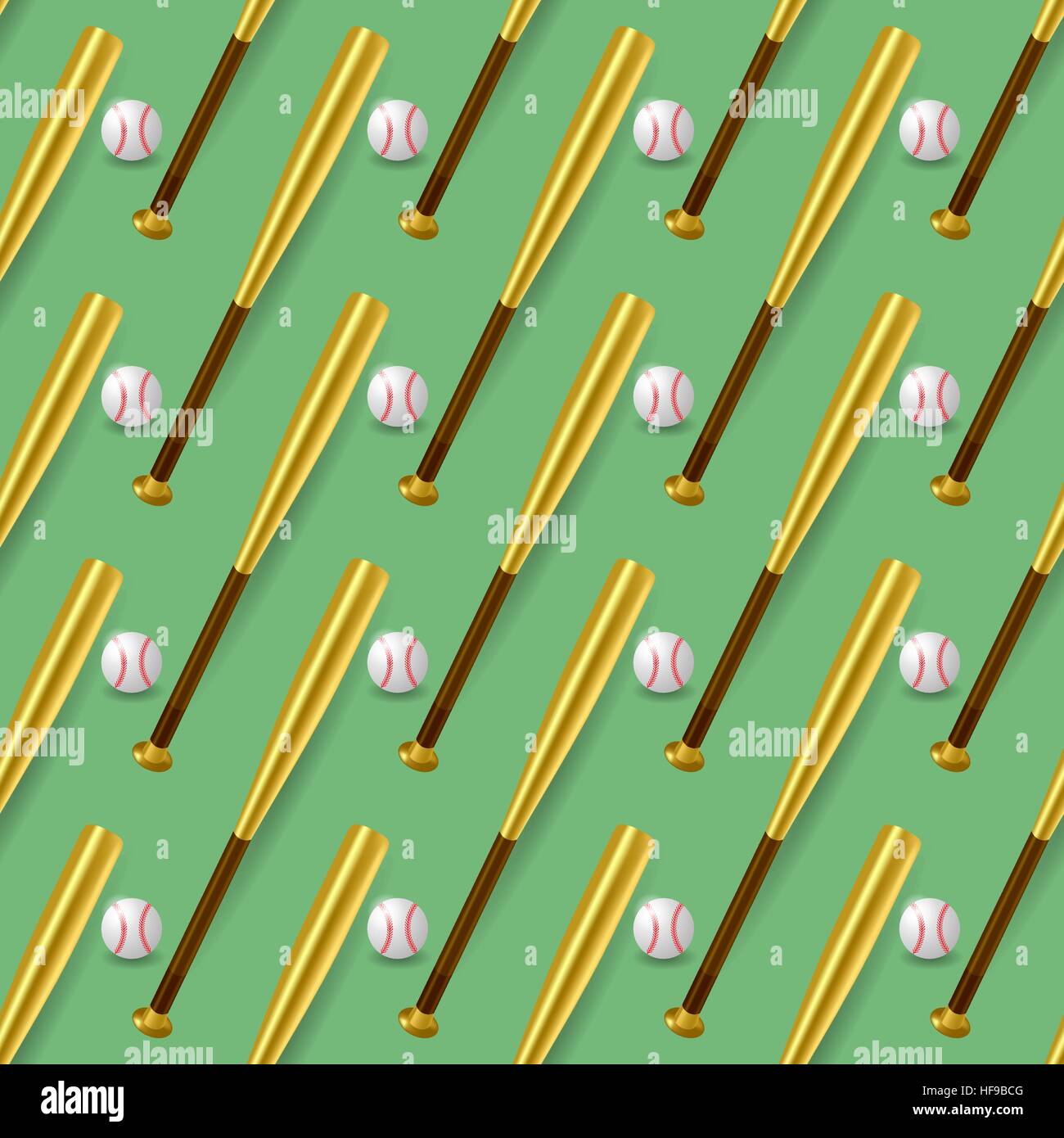 Seamless baseball Stock Vector Images - Alamy
