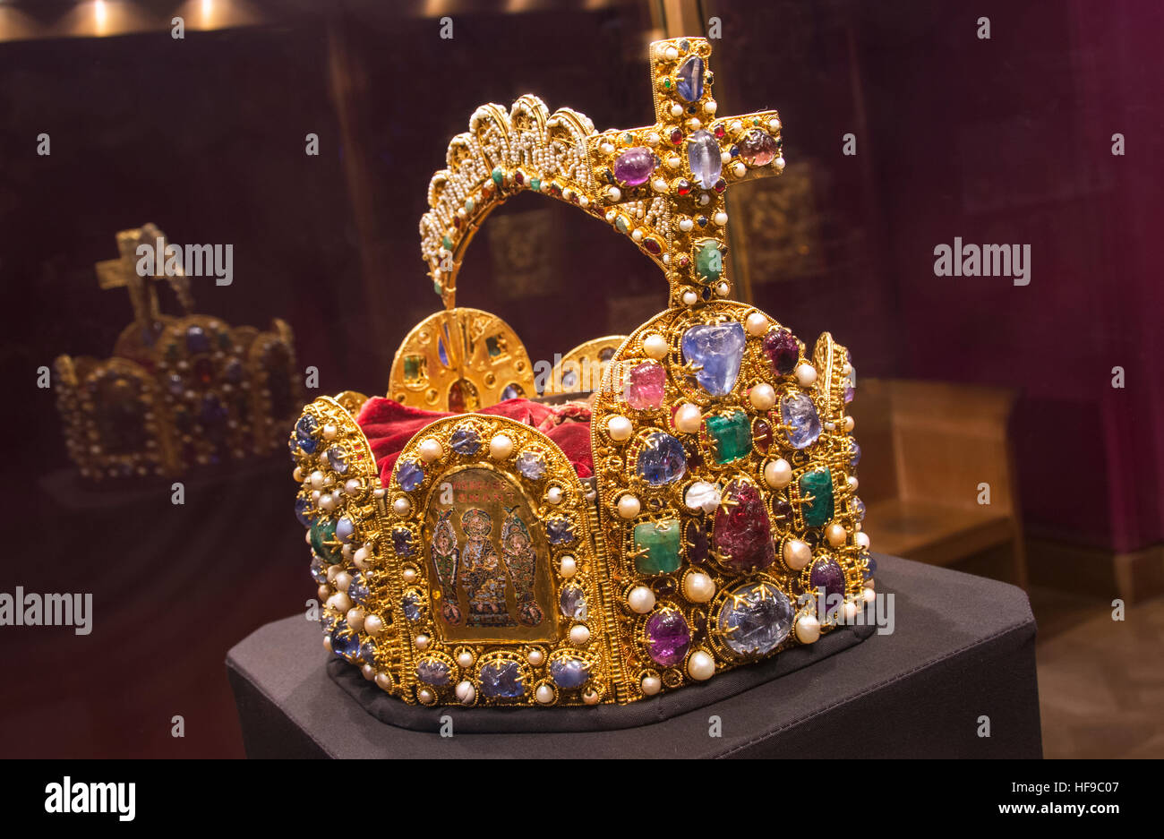 Imperial Crown Holy Roman Empire Stock Photo