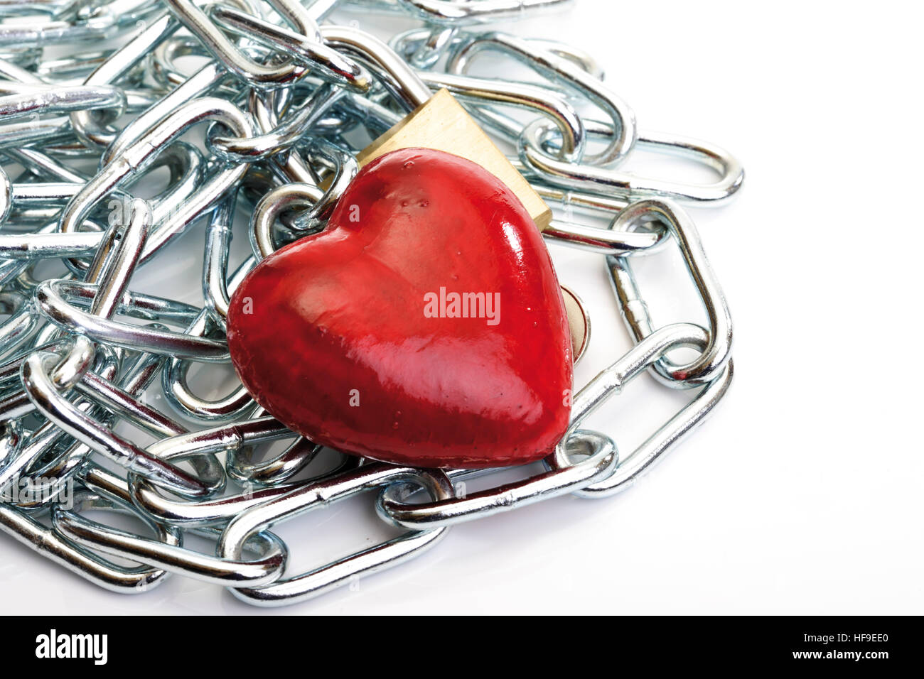 Metal heart hi-res stock photography and images - Alamy