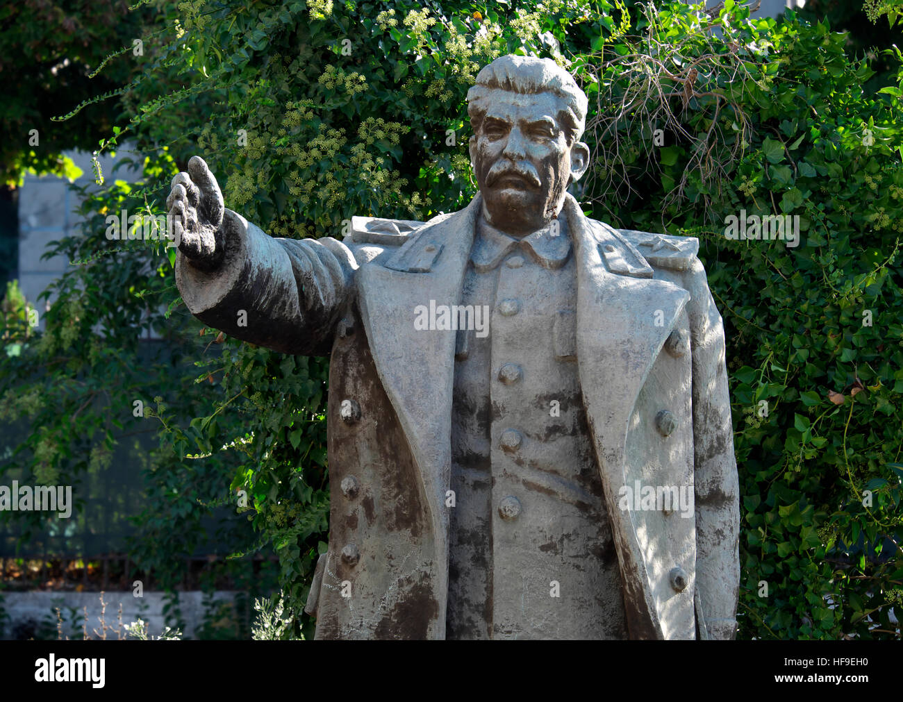 Statue of Stalin, Tirana, Albania Stock Photo