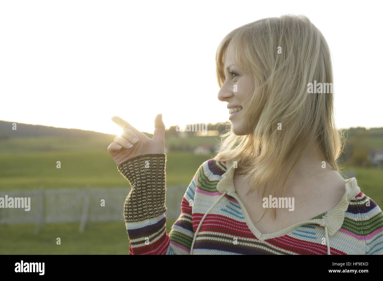 Blonde 18 year old girl hi-res stock photography and images - Alamy