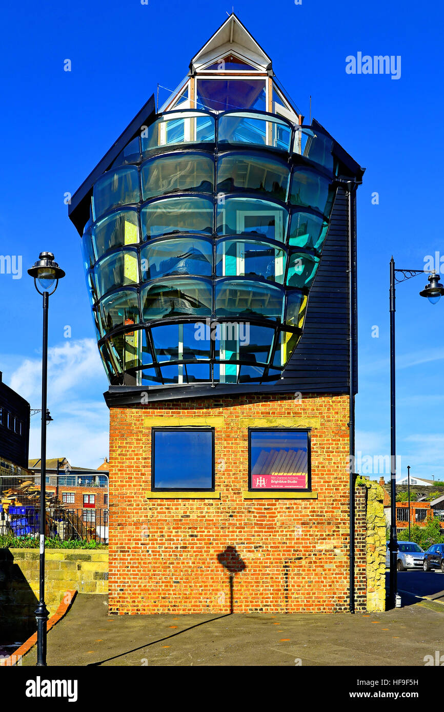 Brightblue Studio Chartered Architects North Shields Stock Photo