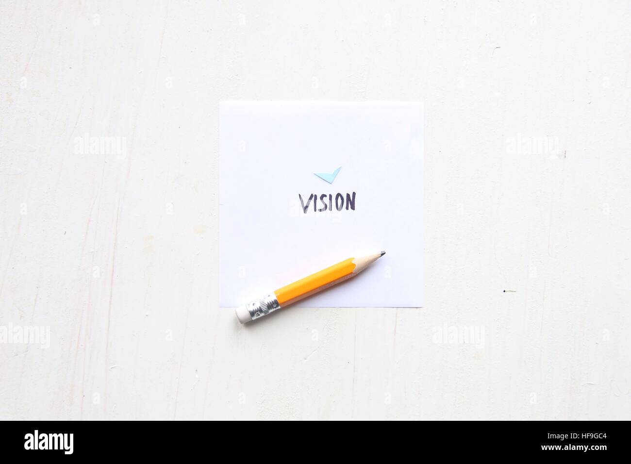Vision business concept, word lettering Stock Photo - Alamy