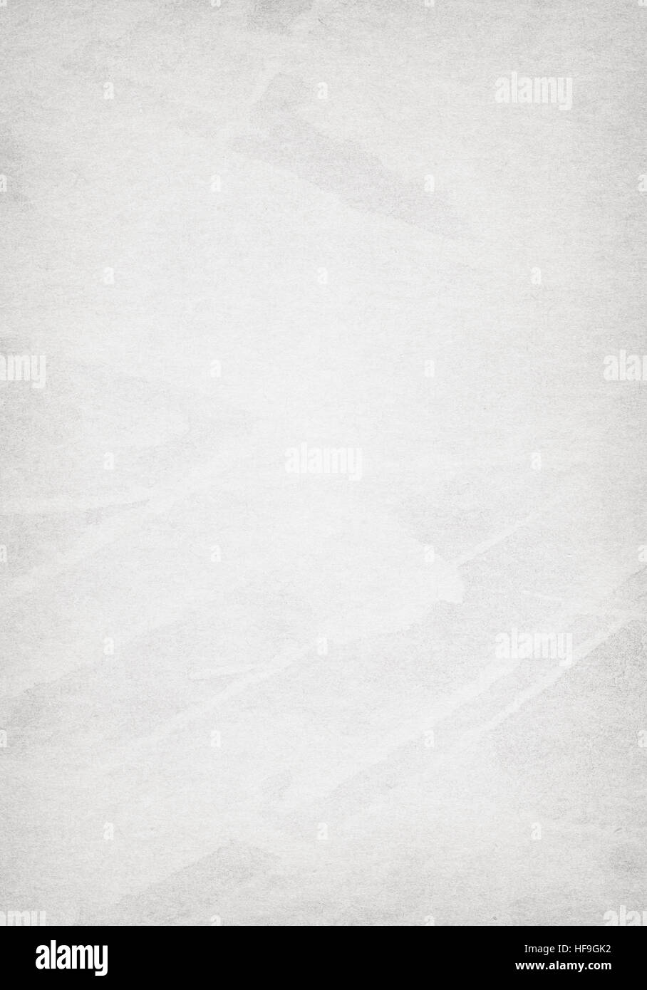 White, gray scratched, recycled paper texture Stock Photo