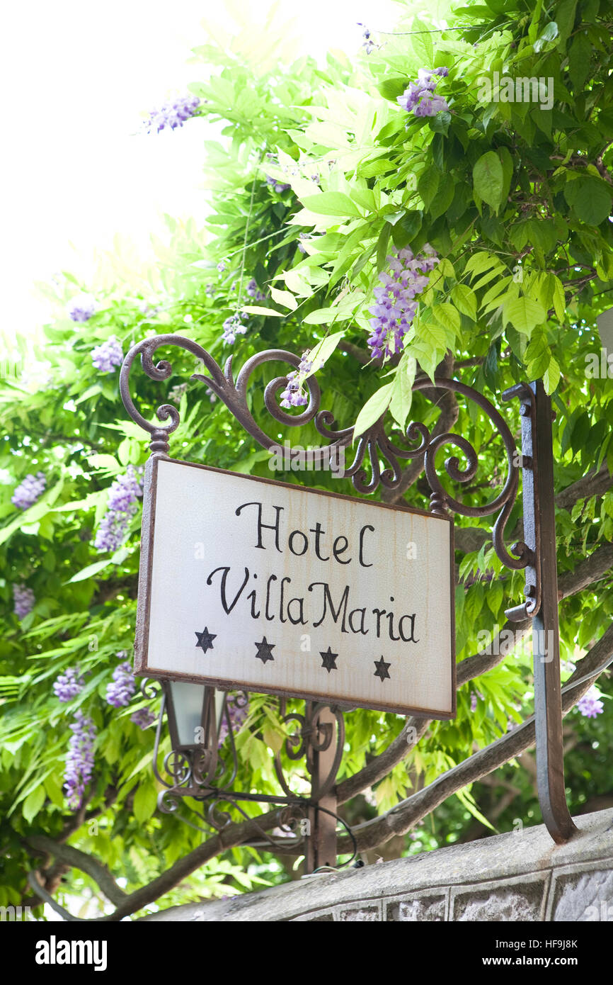 Hotel Villa Maria Stock Photo Alamy
