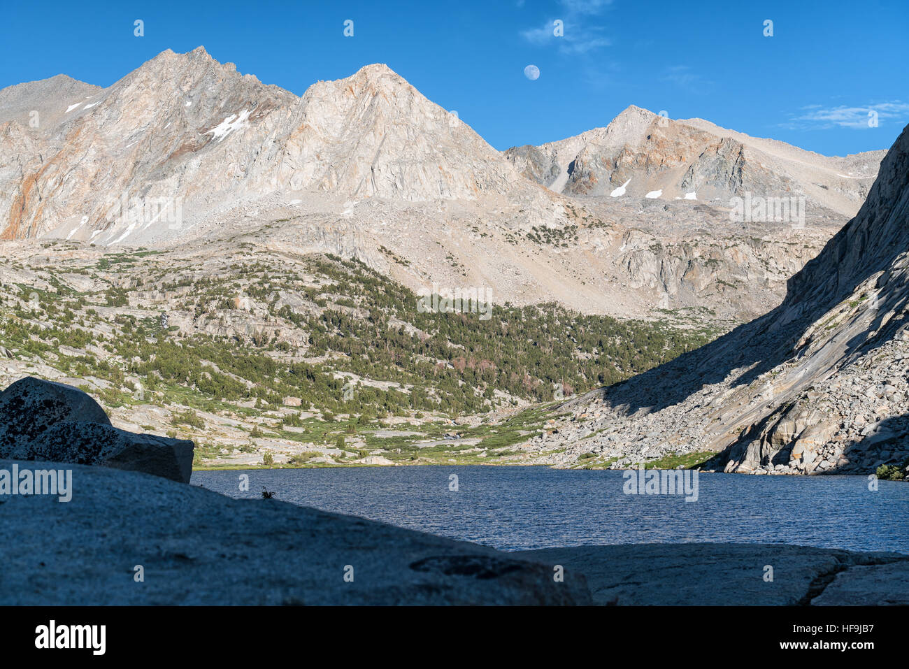 At Palisade Lakes, John Muir Trail, Kings Canyon National Park, California, United States of America, North America Stock Photo