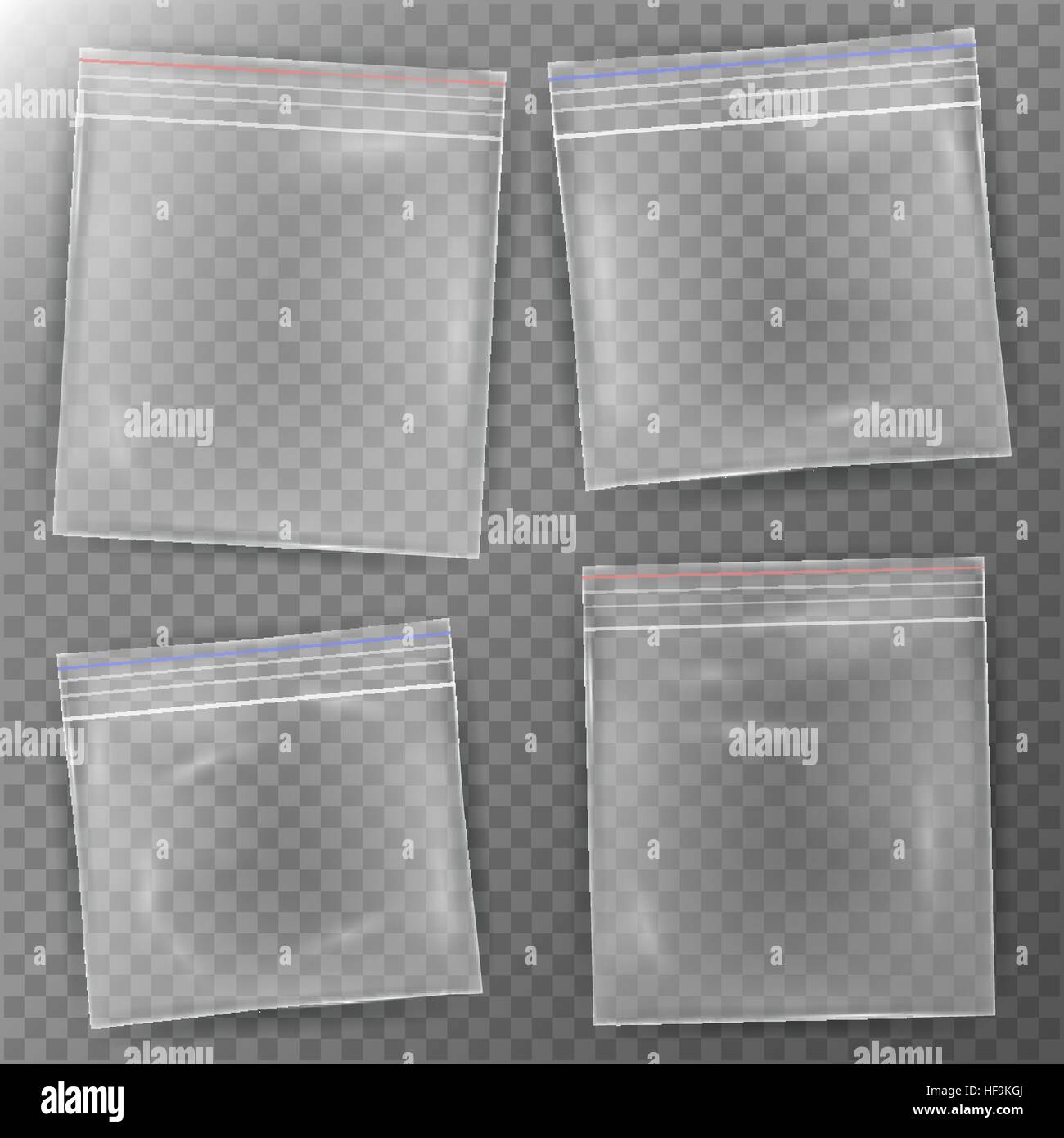Plastic bag icon black outlines Royalty Free Vector Image