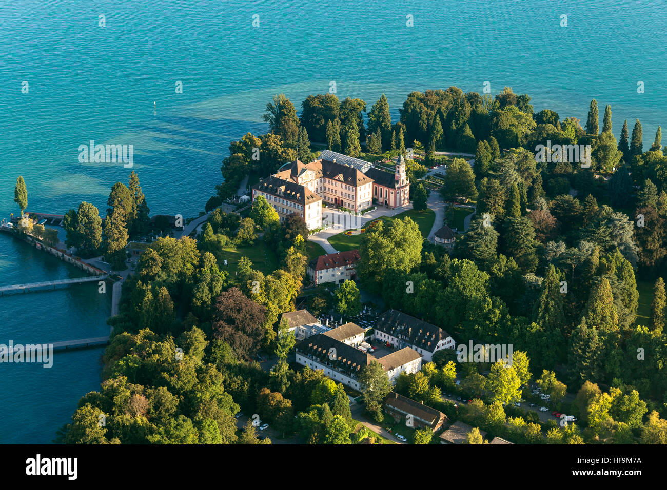 Aerial View Mainau Island Castle Lake Constance Baden W rttemberg Aerial View Mainau Island Castle Lake Constance Baden W rttemberg