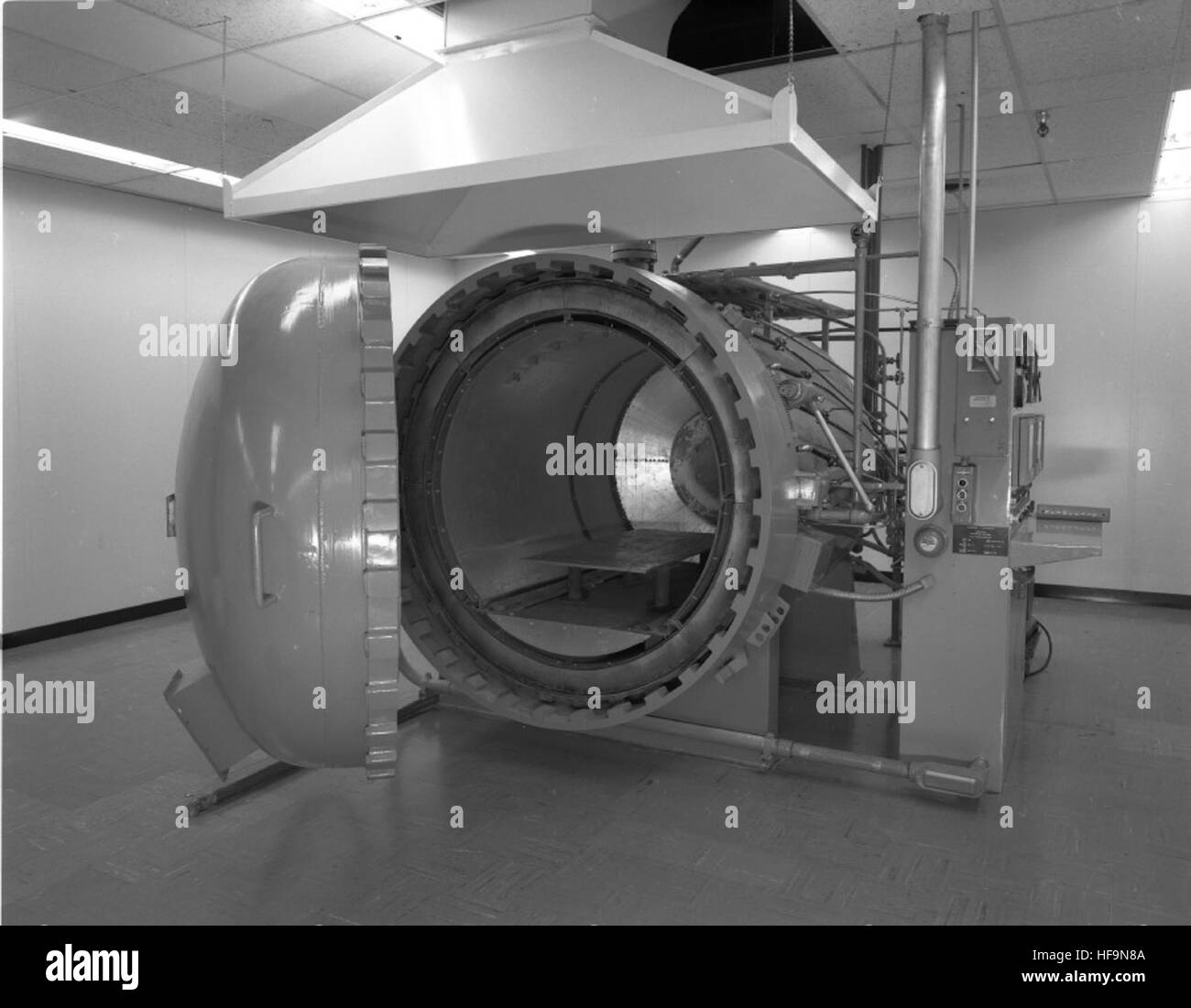 A photograph from the Atlas Collection showing a rocket being ...