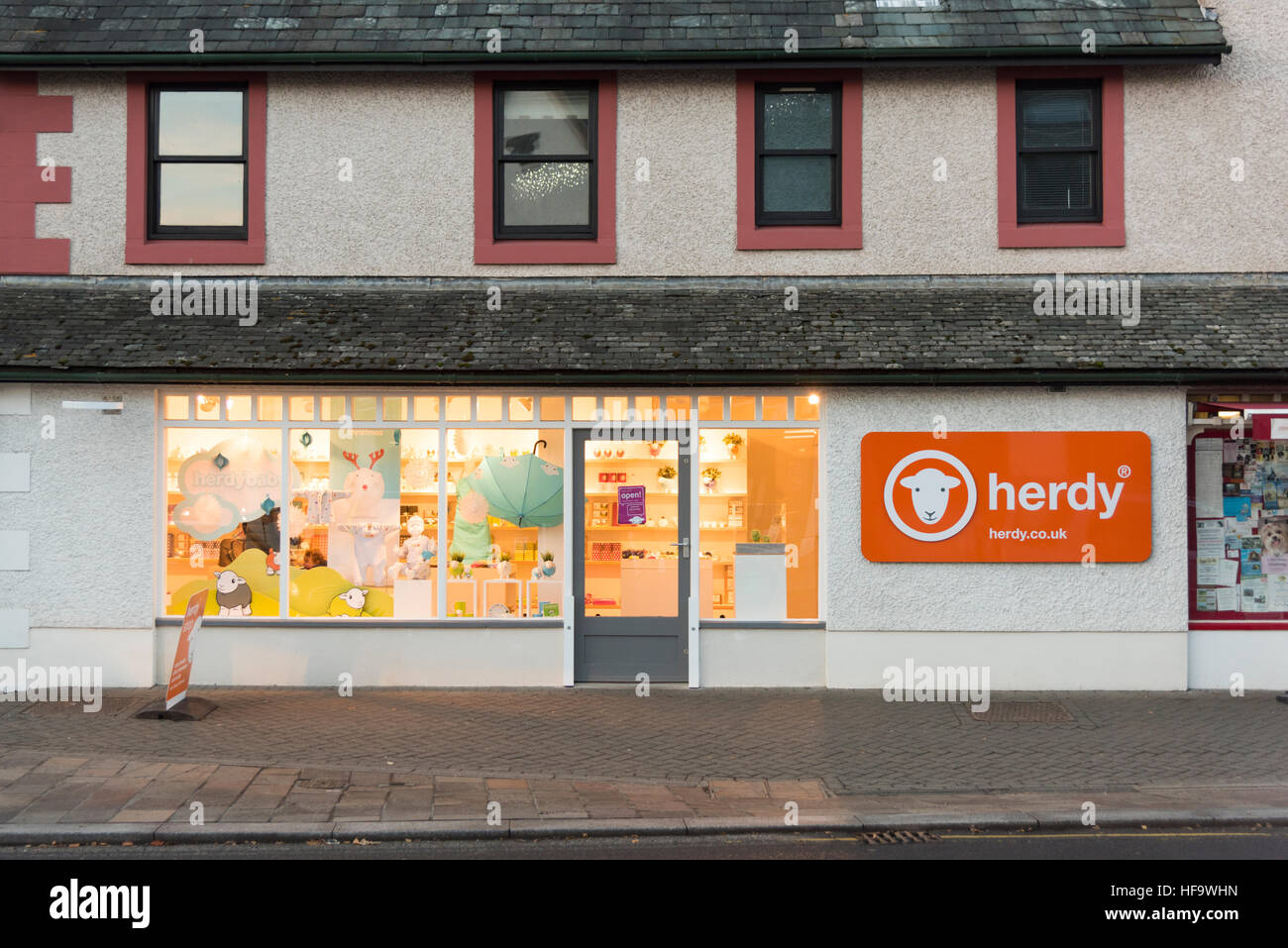 The Herdy clothes and gift shop Keswick the Lake District Cumbria UK