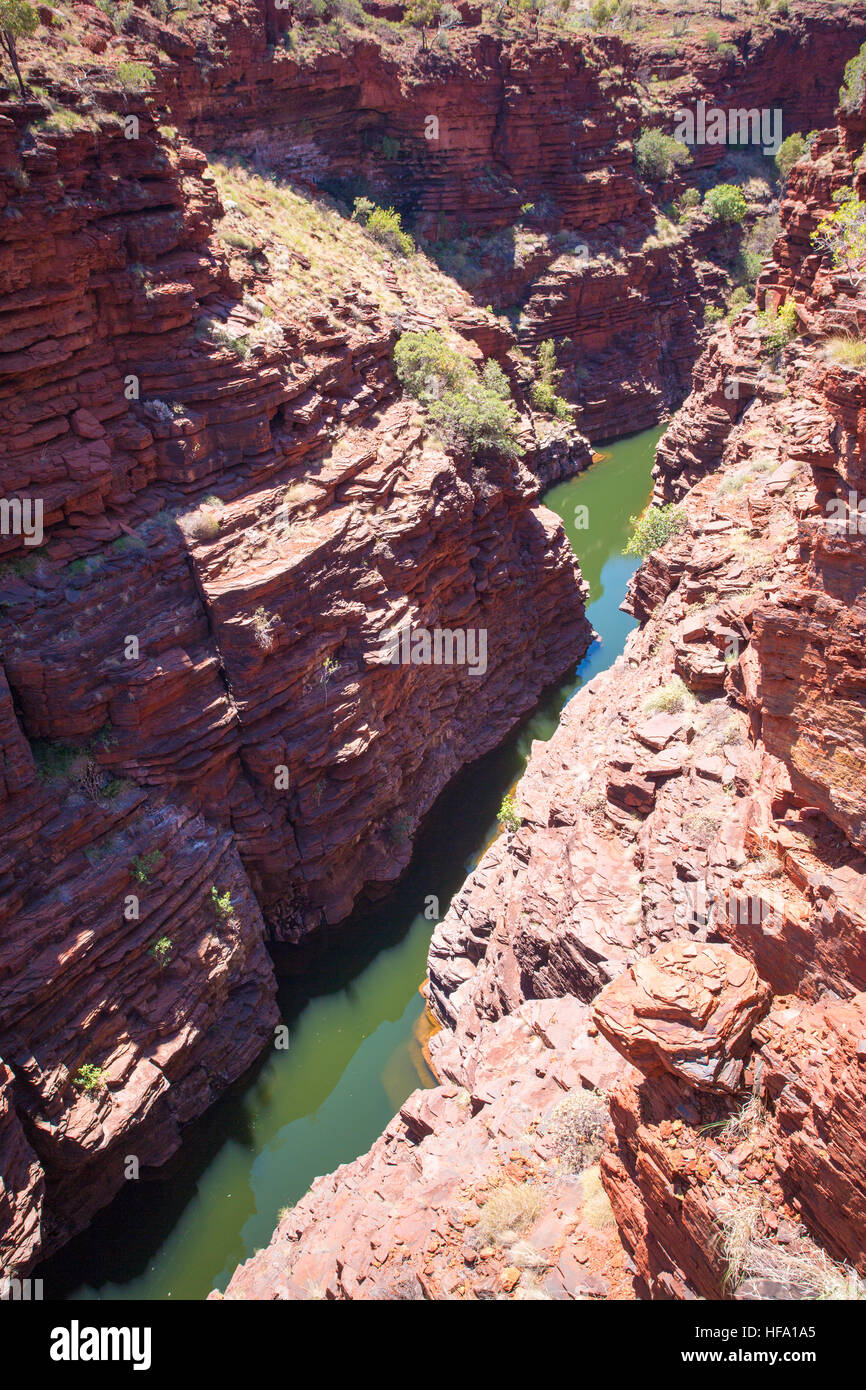 Joffrey Gorge, Karijini, Western Australia Stock Photo