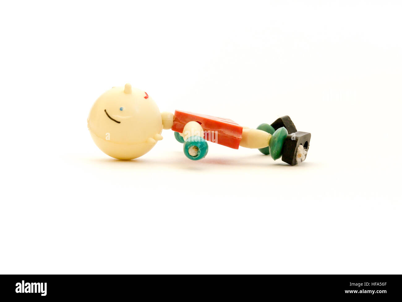 The Miniature mechanic isolated toy Stock Photo - Alamy