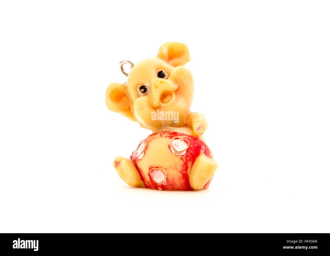 The Miniature isolated toy pig Stock Photo Alamy