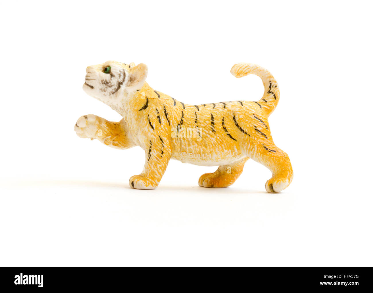 Bengal Tiger Cub 3D Printed Miniature Figurine 