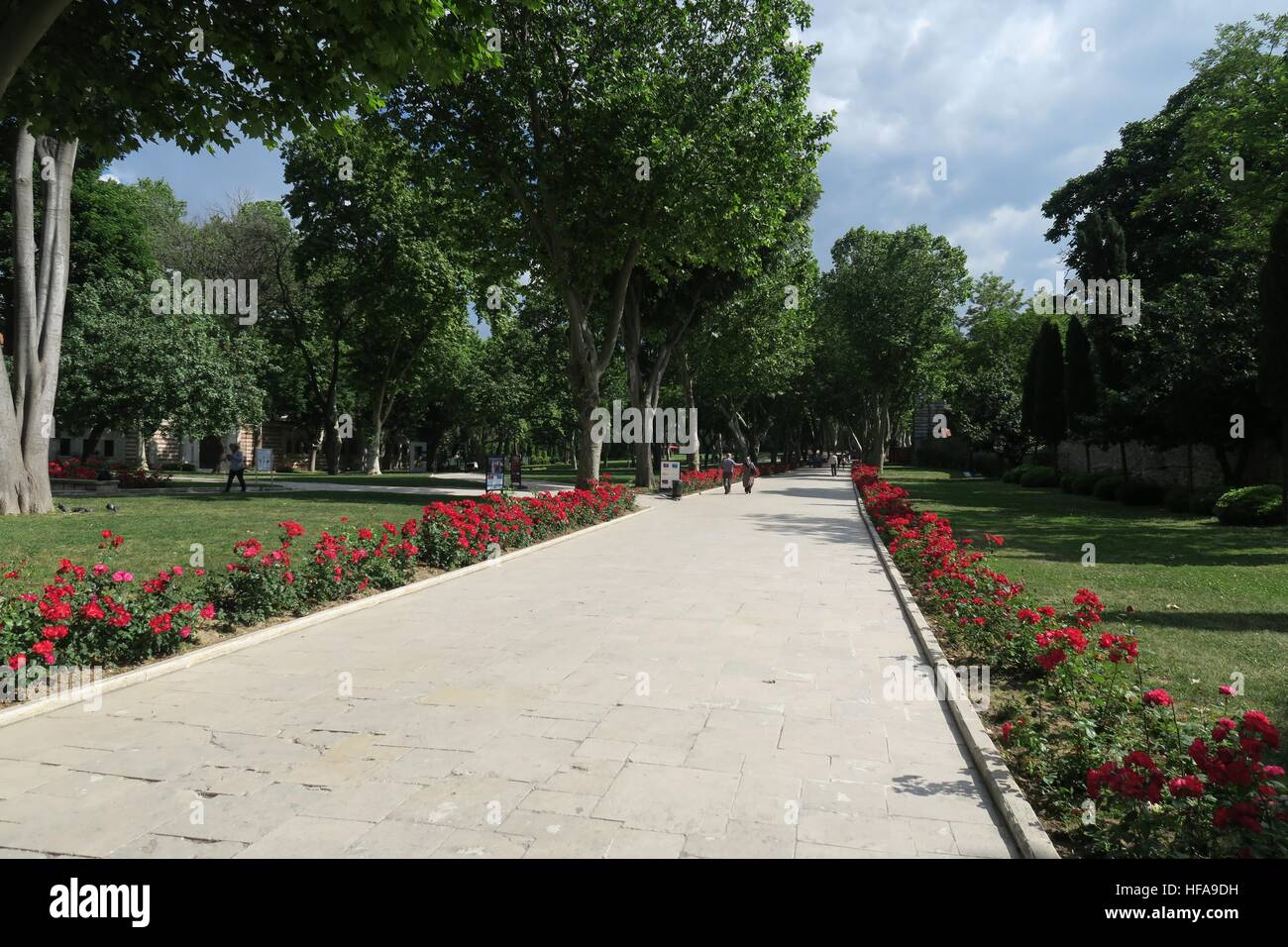 Park Outside Topkapi Palace in Istanbul, Turkey Stock Photo - Alamy