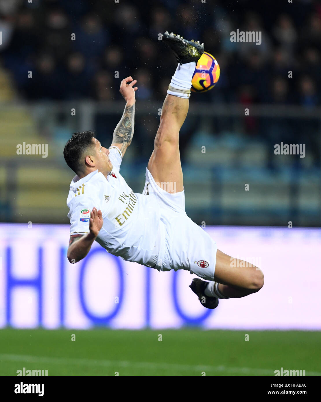 Gianluca Lapadula Of Ac Milan During The Italian Serie A Football Stock Photo Alamy