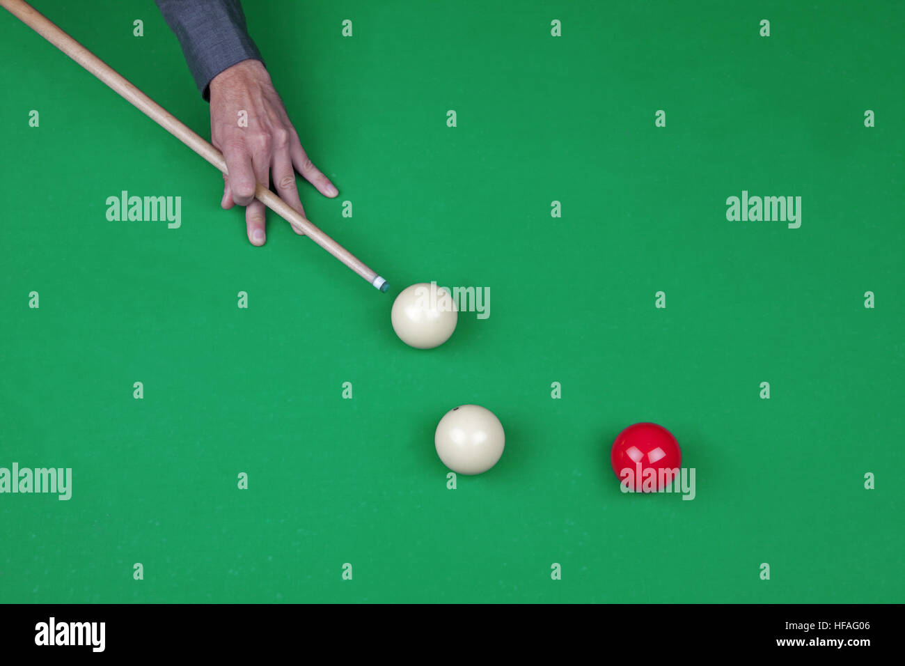 Game of Billiards Stock Photo Alamy