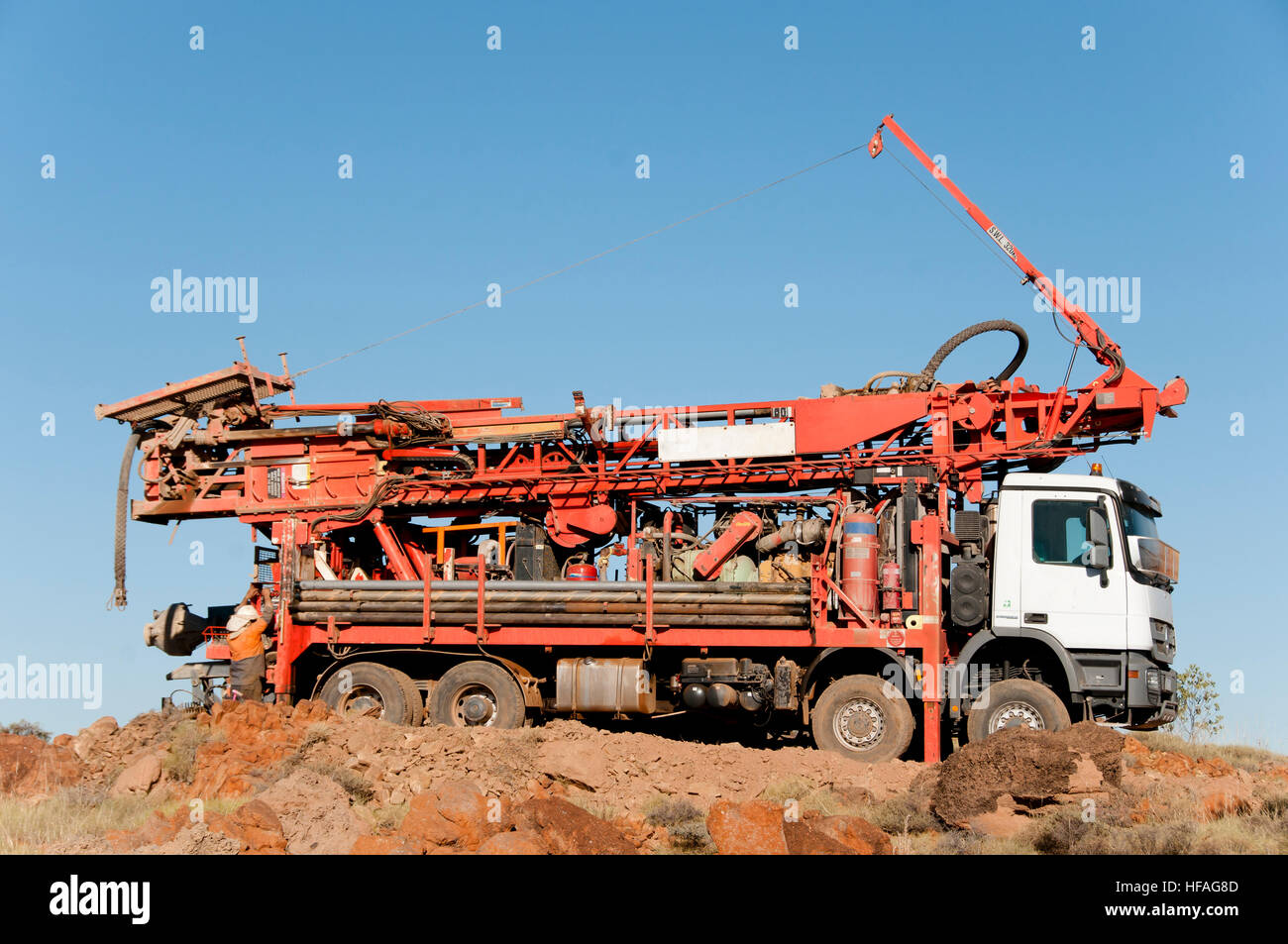RC Drill Rig Stock Photo - Alamy