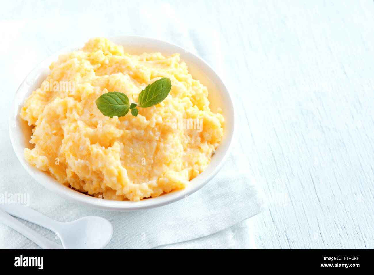 Food millet porridge fresh hi-res stock photography and images - Alamy
