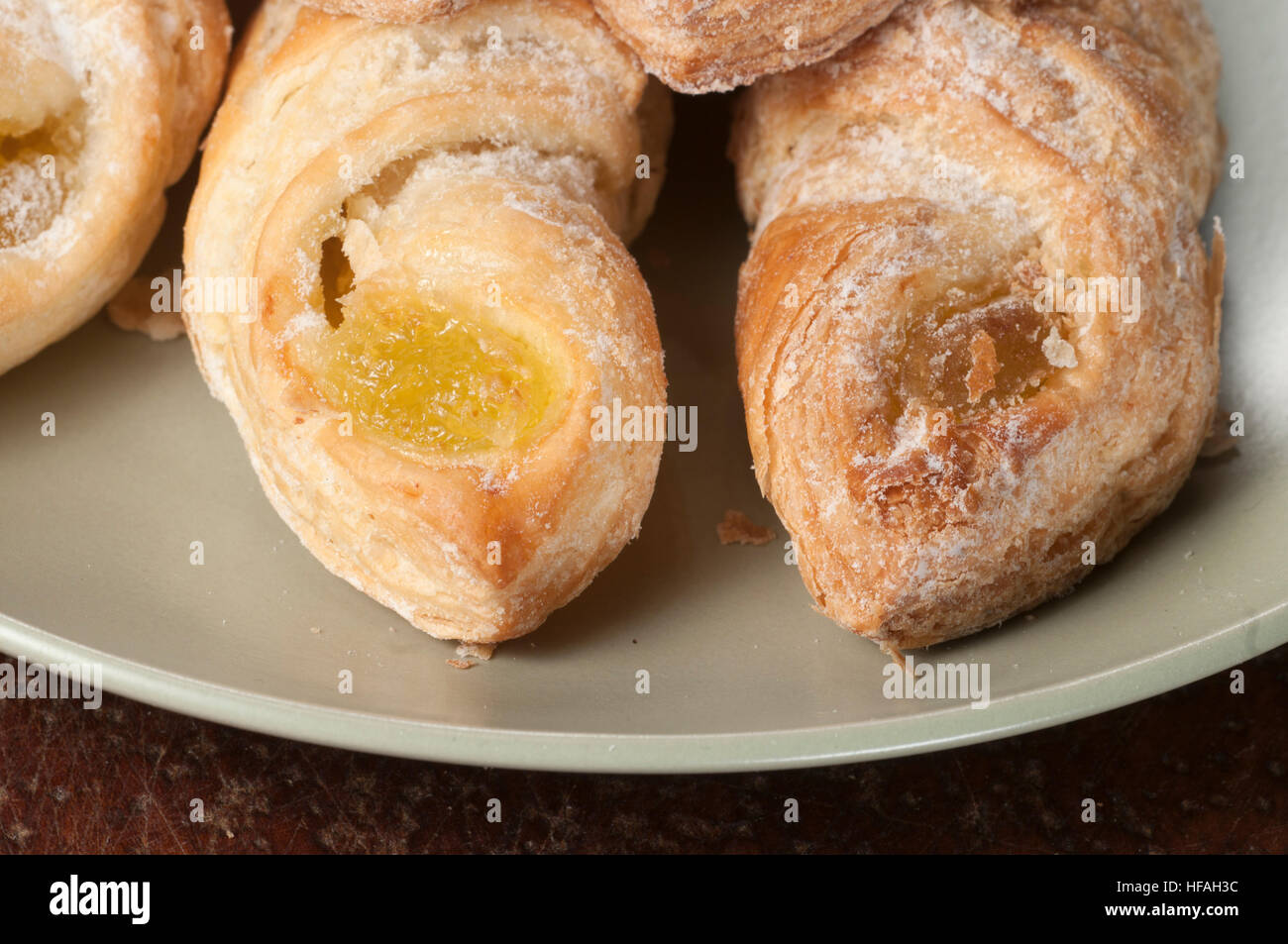 Turnover biscuit, close up shot, local focus Stock Photo Alamy