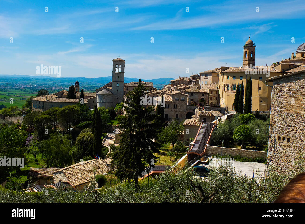 view of the city of Assisi ancient,architecture,assisi,background ...