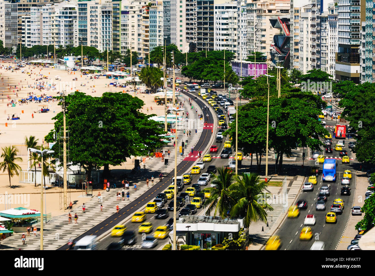Copacabana, Rio de Janeiro, Brazil Stock Photo