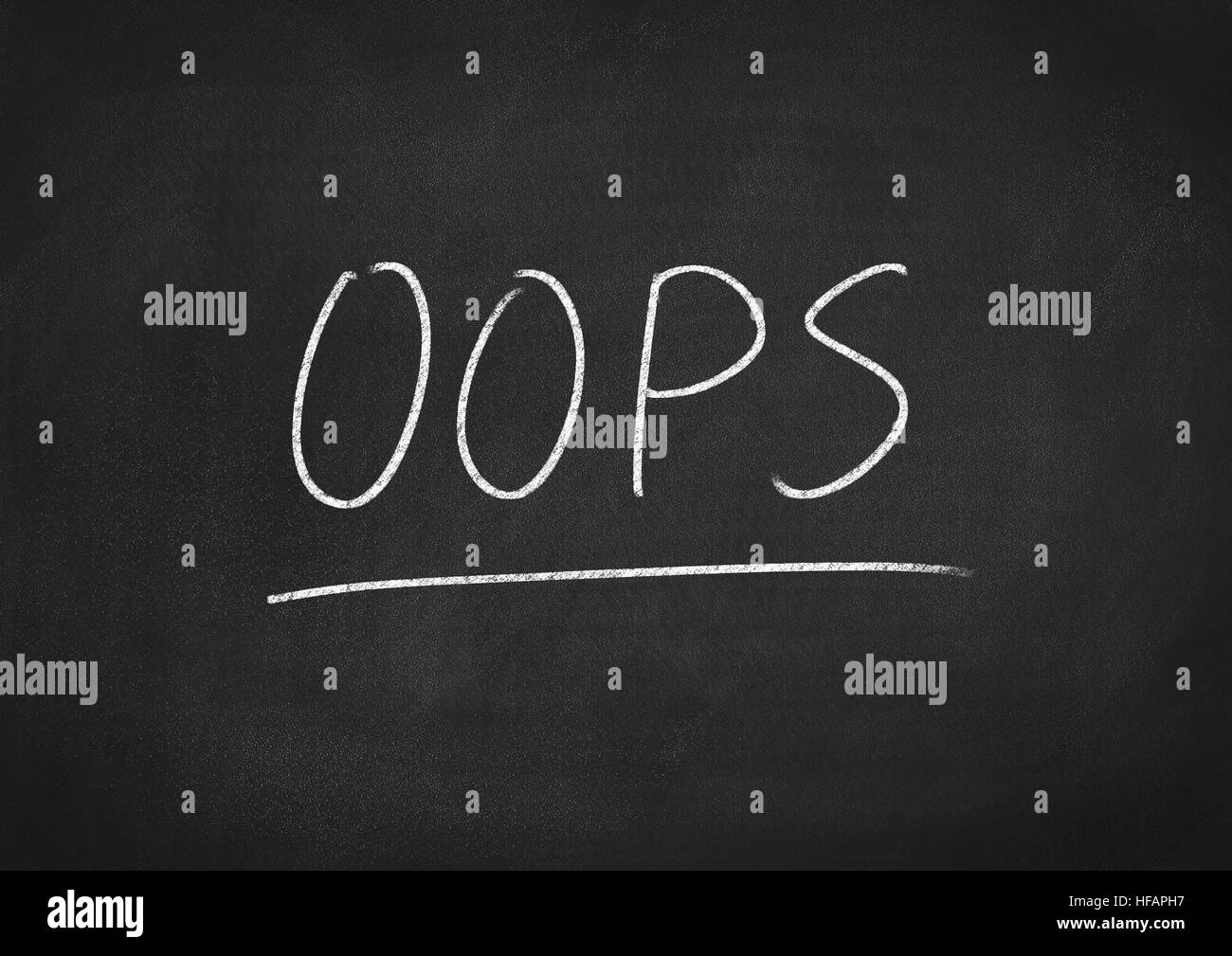 oops Stock Photo Alamy