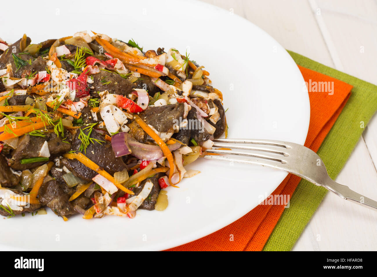 Variations of salad with mushrooms and crab sticks: recipes with photos 70 Variations of salad with mushrooms and crab sticks: recipes with photos 63